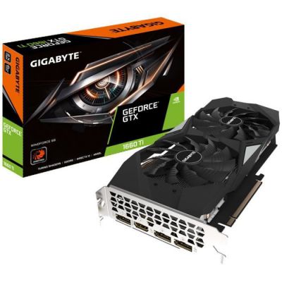 image Carte graphique Gigabyte GeForce GTX 1660 Ti WindForce 6G, 6144 MB GDDR6