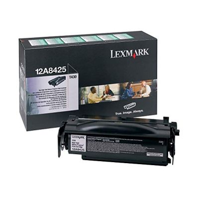 Lexmark Cartouche d'encre d'origine 1 x noir 12000 pages 12A8425 T430 series
