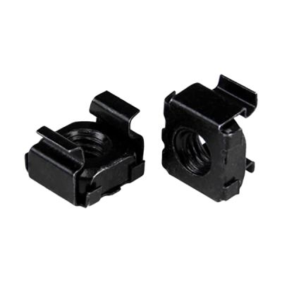 image STARTECH Paquet de 50 écrous cages de montage M5 pour rack et armoire serveur - Noir