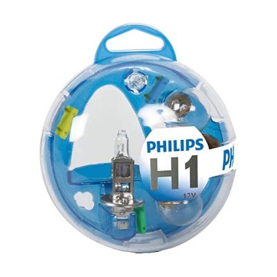 Philips 55717EBKM Boîte d'ampoules de rechange Essential Box H1