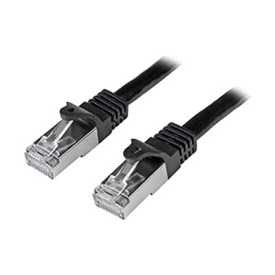 STARTECH Câble réseau Cat6 blindé SFTP sans crochet de 2 m - M/M - Noir