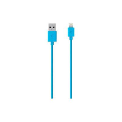 image Belkin Câble Lightning vers USB MIXIT (Câble de Recharge Certifié Apple MFi pour iPhone et iPad, Câble de 1,2 m, Bleu)