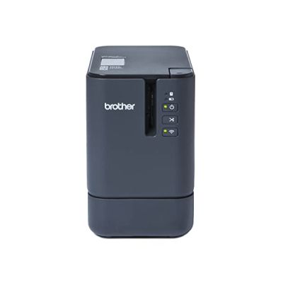 image Brother PT-P900W Etiqueteuse professionnelle connectable | largeur d'impression jusqu'à 36 mm | Wi-Fi| Impression depuis Smarthphone/tablette | découpe du ruban automatique et demi-découpe