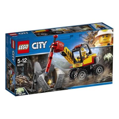 image LEGO City 60185 L'excavatrice avec marteau-piqueur - Jeu de construction