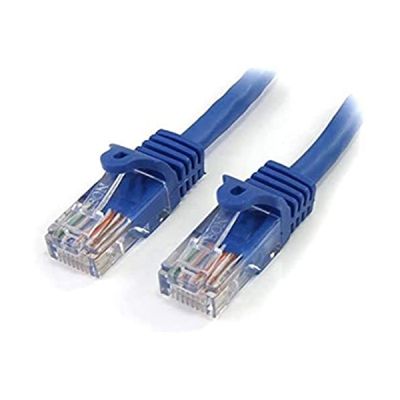 STARTECH Câble réseau Cat5e UTP sans crochet de 5 m - M/M - Bleu