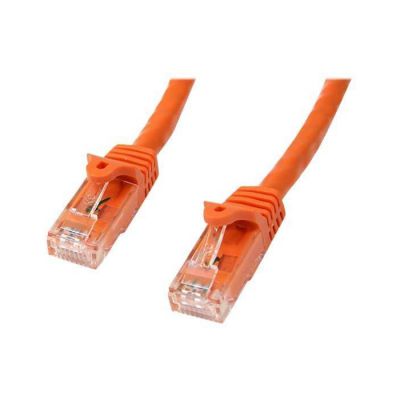 image STARTECH Câble réseau Cat6 UTP sans crochet de 7 m - Câble patch - M/M - Orange