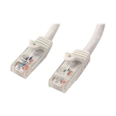 image STARTECH Câble réseau Cat6 UTP sans crochet de 7 m - Câble patch - M/M - Blanc