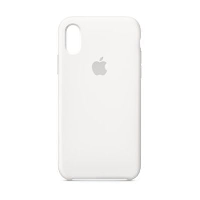 image Apple Coque en Silicone (pour iPhone XS) - Blanc