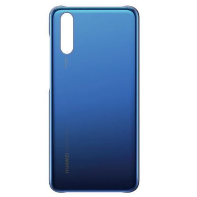 image Huawei Coque rigide pour P20 Bleu Translucide
