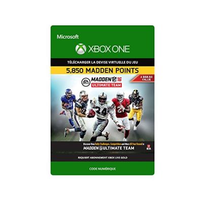 image DLC Madden NFL 16: 5850 Points pour Xbox One