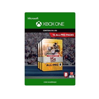 image DLC Madden NFL 17 : 15 All-Pro Pack pour Xbox One