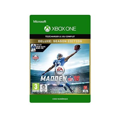 image Madden NFL 16 Edition Deluxe Jeu Xbox One à télécharger