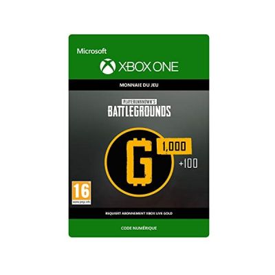 DLC PlayerUnknown's Battlegrounds : 1 100 G-Coin pour Xbox One
