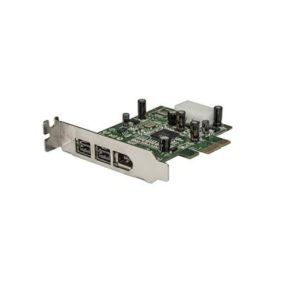 STARTECH Carte Adaptateur PCI Express vers 3 Ports FireWire - Faible Encombrement - 800 et 400 - 3 Total port(s) Firewire - 1