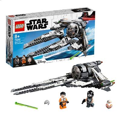 LEGO Star Wars Black Ace TIE Interceptor Jeu de construction,, 396 Pièces  75242