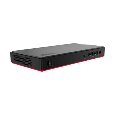 image Lenovo ThinkCentre M90n-1 11AD - Nano - Core i5 8365U / 1.6 GHz - RAM 8 Go - SSD 256 Go - TCG Opal Encryption, NVMe - UHD Graphics 620 - GigE - LAN sans Fil: 802.11ac, Bluetooth 5.0 - Win 10 Pro 64 b