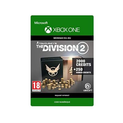 image DLC Tom Clancy's The Division 2 : 2 250 Premium Crédits Pack pour Xbox One