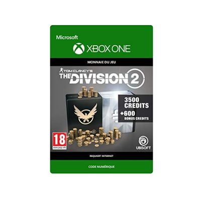 image DLC Tom Clancy's The Division 2 : 4 100 Premium Crédits Pack pour Xbox One