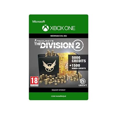 image DLC Tom Clancy's The Division 2 : 6 500 Premium Crédits Pack pour Xbox One