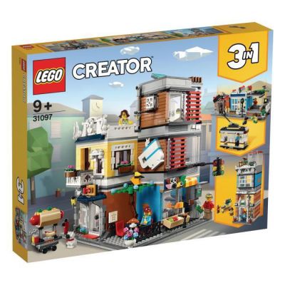 image LEGO-Creator L’animalerie et le café, Jeu de Création, 969 Pièces 31097