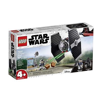 LEGO Star Wars L'attaque du chasseur TIE Jeu de construction, 77 Pièces  75237