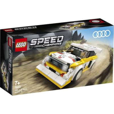 image LEGO Speed ​​Champions Audi Sport quattro S1, Voiture de course avec figurine de chauffeur de course, Sets de voitures de course, 131 pièces, 76897