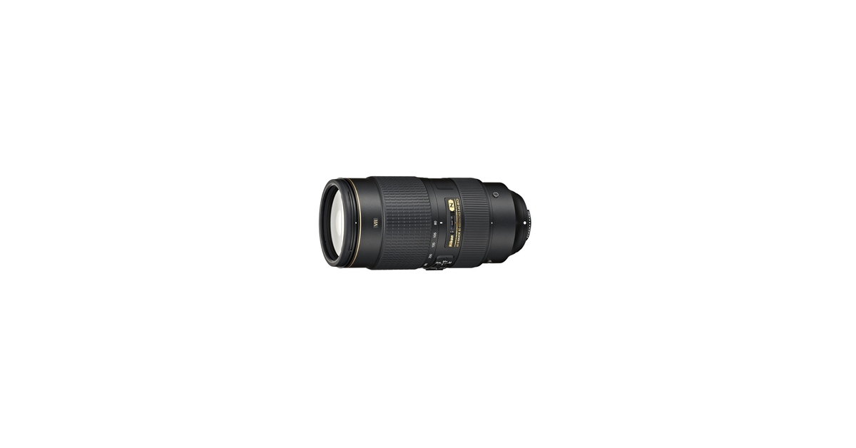 Objectif zoom téléobjectif Nikon ED AF VR NIKKOR 80-400mm f/4.5-5.6 D