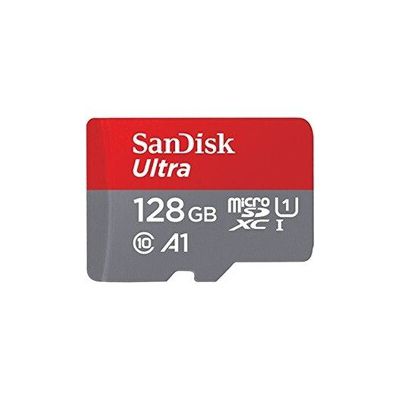 image Carte Mémoire microSDXC SanDisk Ultra 128GB.Classe 10, U1, homologuée A1 - FFP & Câble HDMI 2.0 Haut débit, 1,8 m