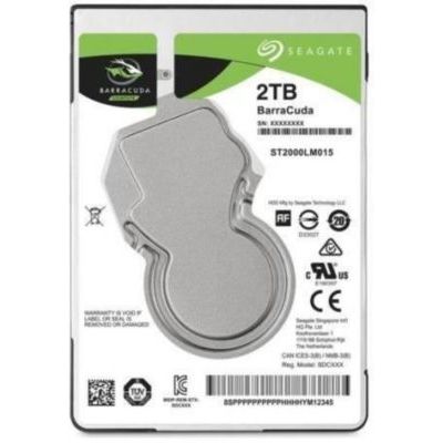 image  Disque Dur Interne Seagate BarraCuda ST2000LM015 2To