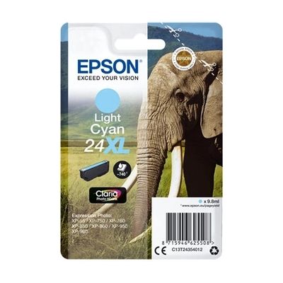 image Epson C13T24354022 Cartouche d'encre compatible avec Imprimante Epson Expression Photo/Expression Premium XL Cyan Clair