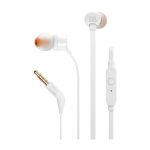 image produit JBL Tune110 – Ecouteurs Intra-Auriculaires filaires, 3,5 mm, Blanc & T110 – Ecouteurs Intra-Auriculaires filaires – Son Pure Bass de JBL et Bouton de contrôle, 3,5 mm, Noir - livrable en France