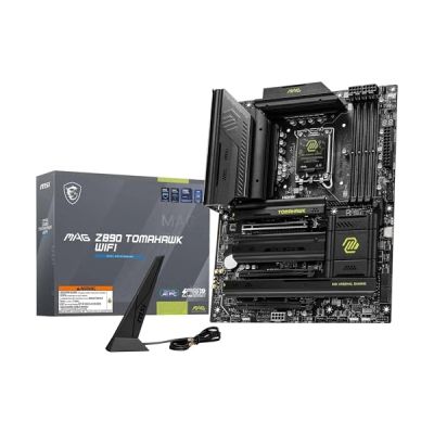 image MAG Z890 Tomahawk WiFi Carte mère, ATX - pour processeurs Intel Core Ultra (série 2), LGA 1851 - Mémoire DDR5 (9200+MT/s OC), 1x PCIe 5.0, 1 x M.2 Gen5, 5G LAN, Wi-FI 7