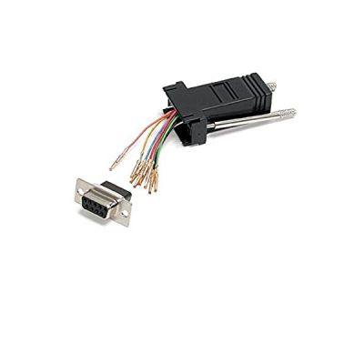 image STARTECH Adaptateur modulaire DB9 (RS232 RS422 RS485) vers RJ45 - Femelle / Femelle - Noir