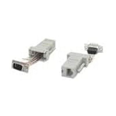 image STARTECH Adapteur Modulaire DB9 Mâle vers RJ45 Femelle - Noir
