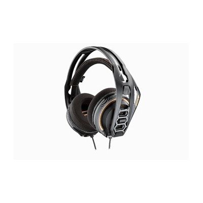 image Plantronics RIG 400 Binaural Bandeau Noir, Orange - Casques Audio