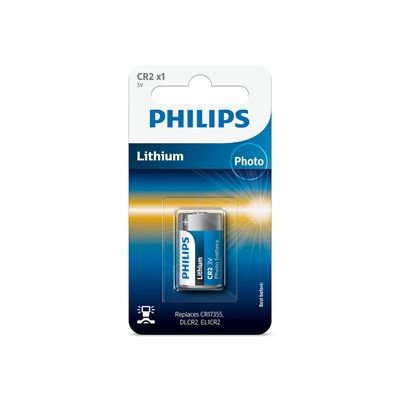 image Philips CR2 Pile bouton Lithium CR2 / 3V pile photo