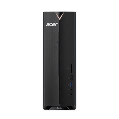 image Acer Aspire XC-886 - SFF - Core i3 9100/3.6 GHz - RAM 4 Go - SSD 128 Go, HDD 1 to - DVD SuperMulti - UHD Graphics 630 - GigE - LAN sans Fil: 802.11a/b/g/n/AC, Bluetooth 4.2 - Win 10 Familiale 64 bi
