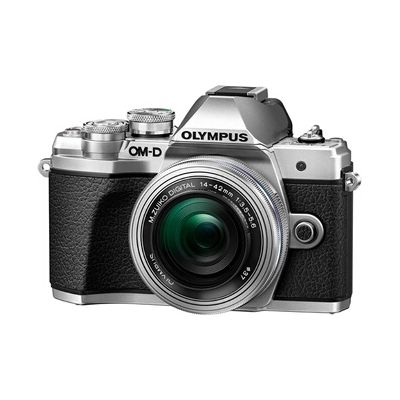 image Olympus OM-D E-M10 Mark III Kit, Appareil Photo Micro 4/3 (16 MP, Stabilisation d'Image 5 Axes, Viseur Électronique) + Objectif M.Zuiko 14-42mm EZ Zoom, Argent