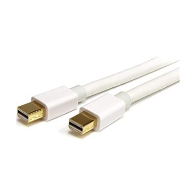 image STARTECH Câble Mini DisplayPort 1.2 - Cordon Mini DP vers Mini DP - M/M - Mini DisplayPort 4K - Blanc - 2 m