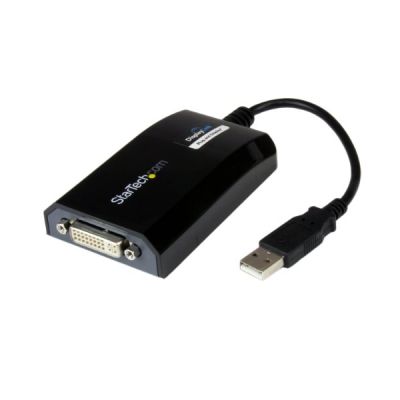 STARTECH Adaptateur USB vers DVI - Carte vidéo USB externe pour PC et MAC - 1920 x 1200