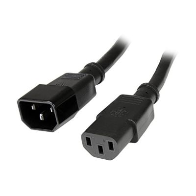 Câble d'alimentation pour PC - C14 vers C13 - 91cm - Rallonge de cordon d'alimentation pour ordinateur de 91 cm - PXT100143