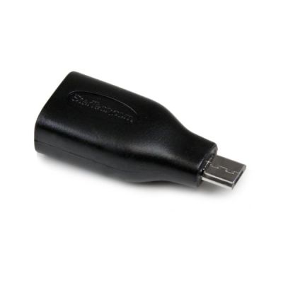 image Adaptateur USB 2.0 Micro USB B OTG - M/F - Adaptateur USB 2.0 Micro USB B OTG - M/F - UUSBOTGADAP