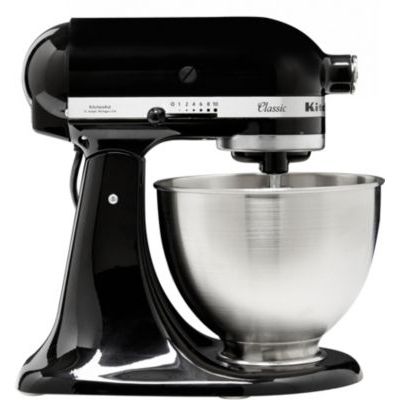 image KitchenAid 5K45SSEOB Classic Robot pâtissier Noir 4,3 L