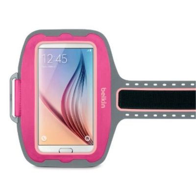 image Belkin - Brassard Sportfit+ pour Samsung Galaxy S7 - rose