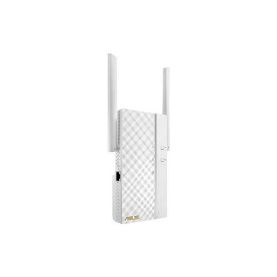image Asus Rp-ac66 Répéteur Wi-fi Ac 1750 Mbps Double Bande avec Prise Rotative et Indicateur de Signal Led Pour Une Installation Facile