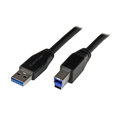 STARTECH Câble USB 3.0 actif USB-A vers USB-B - Mâle/Mâle - 5 m