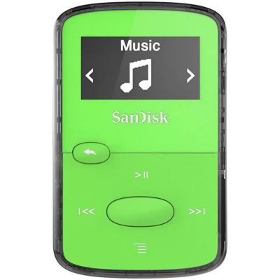 image Lecteur MP3 SanDisk Clip Jam 8 Go Vert (SDMX26-008G-G46G)