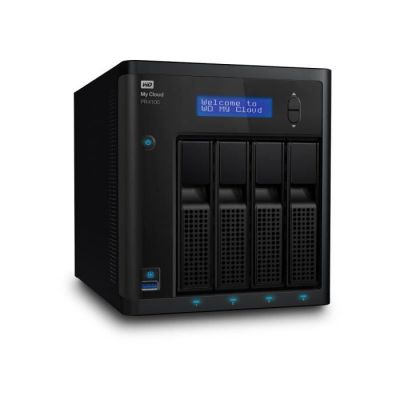 image WD Boitier My Cloud Pro PR4100 Pro Serie 4-Bay Network Attached Storage - NAS - WDBNFA0000NBK-EESN