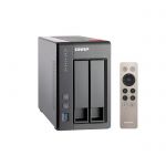 image produit QNAP TS-251+-2G Desktop NAS avec 2 Go RAM DDR3L RAM, 2 baies de stockage