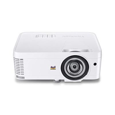 image ViewSonic PS501W Vidéoprojecteur WXGA 1280x800 Pixels, 3400 lumens, compatible 3D, HDMI, VGA, Haut-Parleurs 2W, courte focale